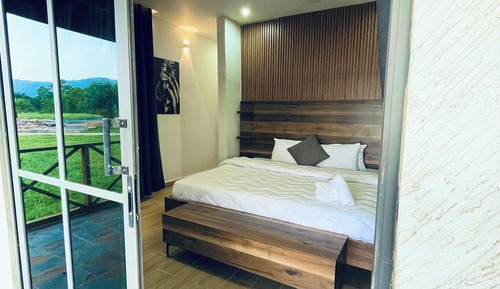 Chalet presidencial, 2 habitaciones, balcón, vistas al lago