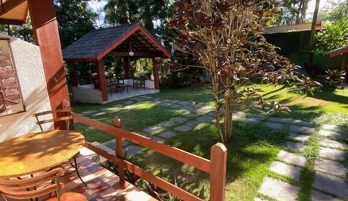 Habitación triple Confort, 1 habitación, lanai, vistas al jardín