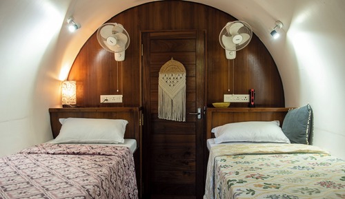 Habitación, vistas al jardín