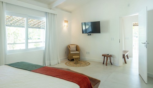 Chalet superior, lanai, vistas parciales al mar