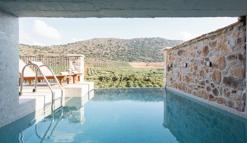 Suite de luna de miel, vistas a la colina