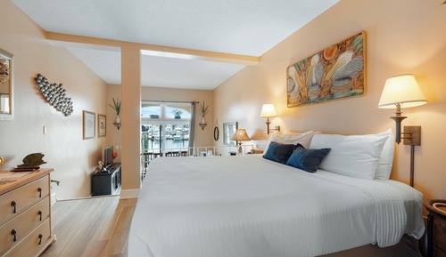 Estudio estándar, balcón, vistas al puerto