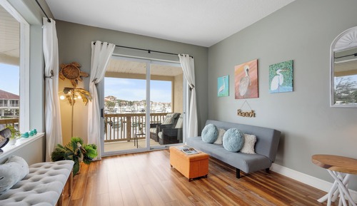 Estudio estándar, balcón, vistas al puerto