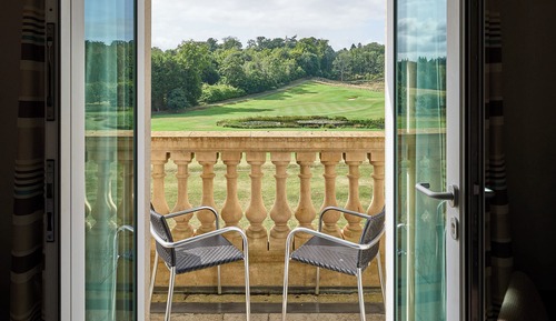 Habitación de lujo con 1 cama doble o 2 individuales, vistas al parque