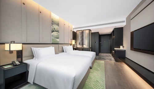 Habitación estándar, 2 camas dobles (High Floor)