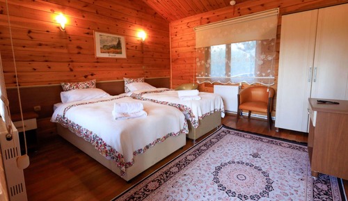 Habitación estándar con 1 cama doble o 2 individuales, vistas al jardín