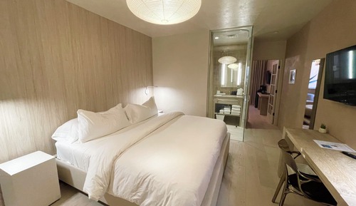 Suite de lujo, 1 cama de matrimonio grande con sofá cama, no fumadores