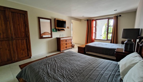 Habitación doble, vistas al jardín