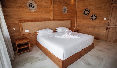 Habitación Deluxe con 1 cama doble o 2 individuales, vistas al mar