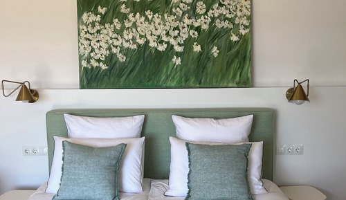 Habitación panorámica con 1 cama doble o 2 individuales, vistas al valle