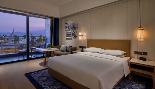 Habitación Premium, 1 cama de matrimonio grande, balcón, vistas al mar