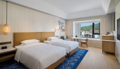 Habitación, 2 camas individuales, vistas a la montaña