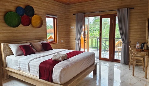 Habitación estándar doble, 1 cama doble, vistas al jardín