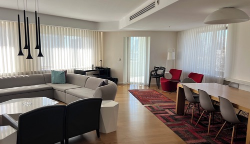 Apartamento estándar, varias camas, vistas al mar, en una planta alta