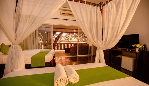 Suite familiar, vistas al lago