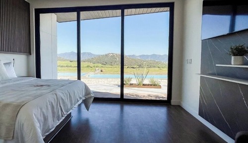Chalet Deluxe, balcón, vistas a la piscina