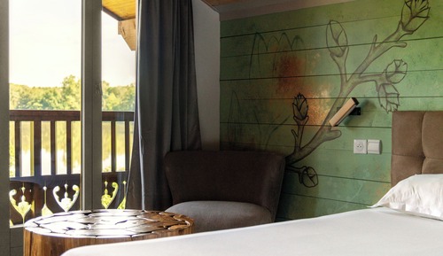 Habitación triple Deluxe, vistas al lago