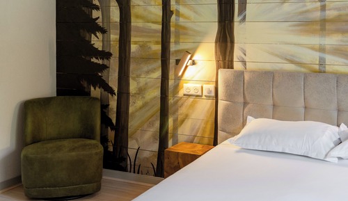 Habitación cuádruple Deluxe, accesible en silla de ruedas