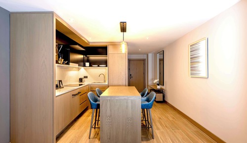 Suite ejecutiva, 1 habitación, cocina