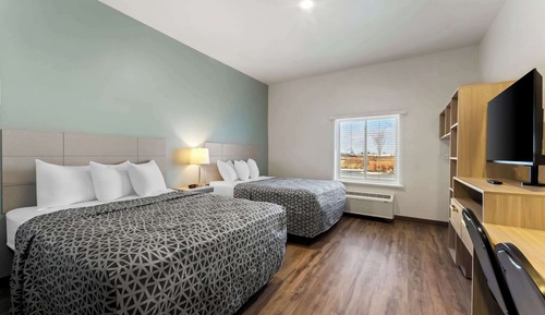 Habitación, 2 camas de matrimonio, accesible para personas con discapacidad, no fumadores