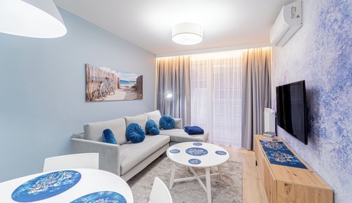 Apartamento Deluxe, cocina básica, junto a la playa