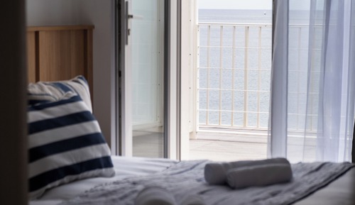 Habitación Confort doble, vistas al mar