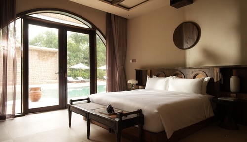 Habitación Deluxe, 1 cama de matrimonio, vistas a la piscina