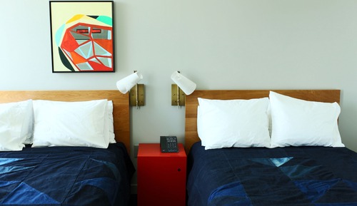 Habitación superior, 2 camas dobles