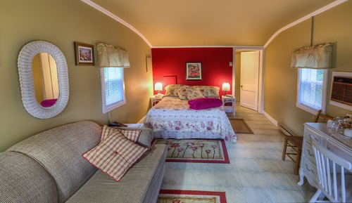 Chalet, 1 cama doble con sofá cama