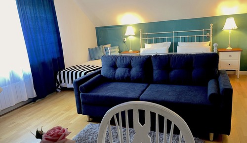 Habitación doble superior, baño privado, vistas al jardín