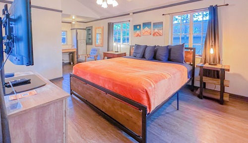 Cabaña estándar, 1 cama de matrimonio, no fumadores