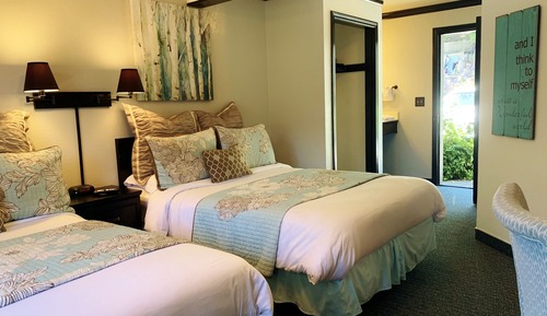 Habitación Deluxe, 2 camas de matrimonio, no fumadores