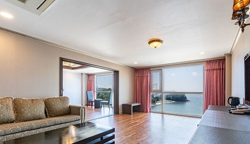 Suite ejecutiva, vistas al mar