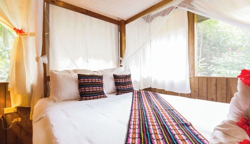 Cabaña exclusiva, 2 habitaciones, vistas al jardín, en la zona del jardín