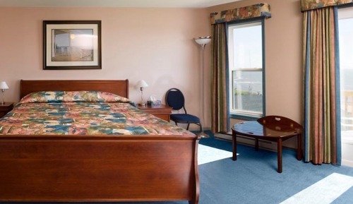 Habitación, vistas al mar