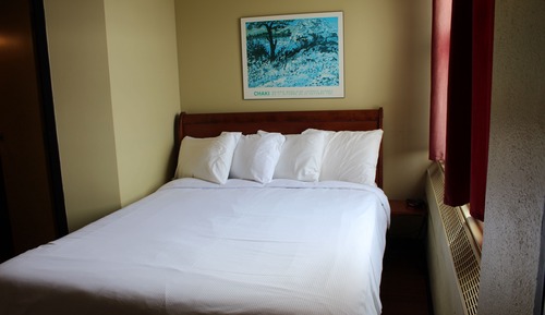 Habitación doble, 1 cama de matrimonio, baño privado