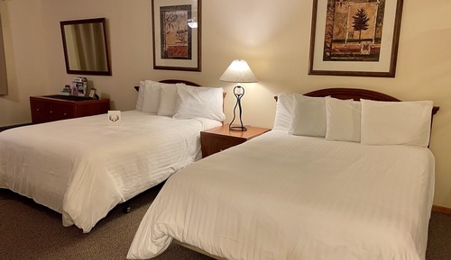 Habitación Deluxe, 2 camas de matrimonio, materiales antialérgicos