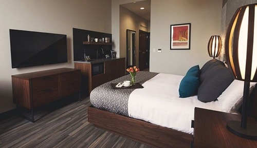 Habitación, 1 cama de matrimonio grande, accesible en silla de ruedas