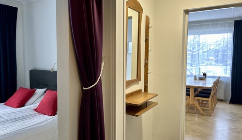 Habitación familiar, 2 habitaciones, accesible para personas con discapacidad, vistas al jardín