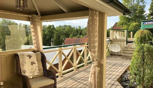 Suite exclusiva, 1 cama de matrimonio, sauna, vistas al jardín