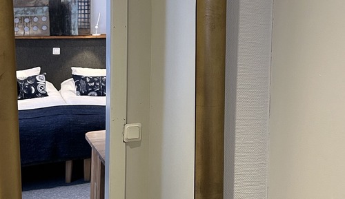 Habitación familiar, 3 habitaciones, vistas al jardín, en esquina (Deluxe)