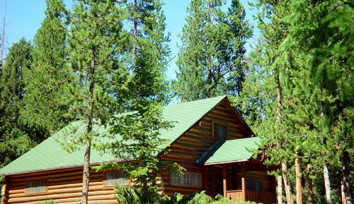 Cabaña estándar, 2 camas de matrimonio (Hill Cabin)