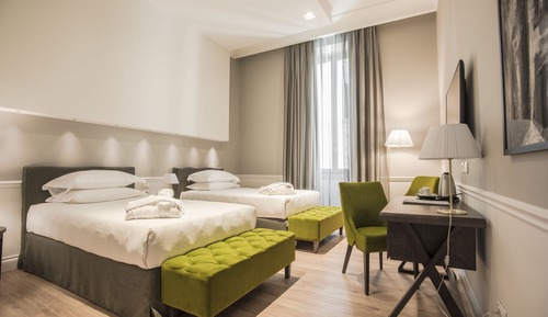 Camera Superior con 2 letti singoli con accesso Spa