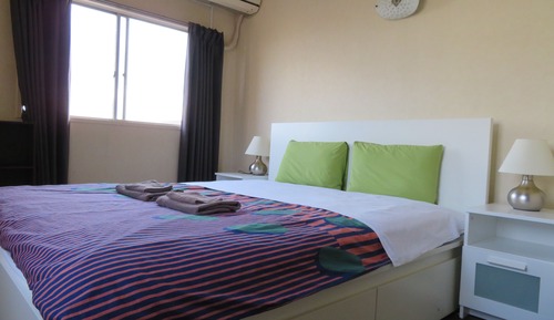 Apartamento superior, 2 habitaciones, patio, vistas al mar