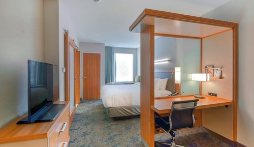 Suite, 1 cama de matrimonio grande con sofá cama