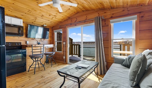 Cabaña Premium, 1 habitación, balcón, junto al lago