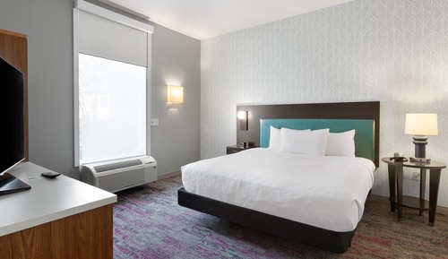 Estudio, 1 cama de matrimonio grande, accesible para personas con discapacidad (Hearing)