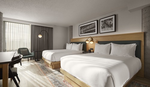 Habitación estándar, 2 camas de matrimonio