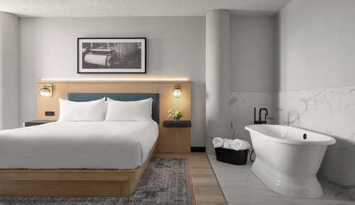 Habitación ejecutiva, 1 cama de matrimonio grande, vistas a la bahía