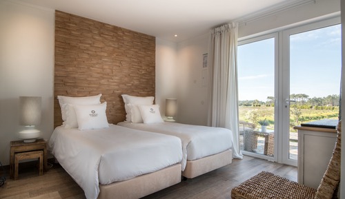 Habitación con 1 cama doble o 2 individuales, terraza